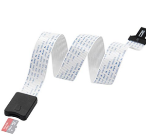 TF a Micro Sd Card Cavo Prolunga 48cm adattatore convertitore per auto GPS, DVD, DVR, Telefono