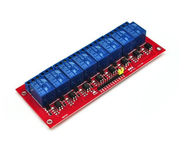 8 Canali 5V Relè Shield Modulo per Arduino ARM PIC AVR DSP SRD-05VDC-SL-C - immagine 2