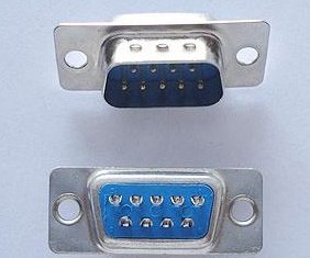 4 Pezzi Connettore DB9 Maschio 9 pins Connettore RS232 Porta Seriale