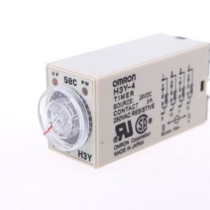 OMRON H3Y-4 Relè a tempo 0-60 secondi 24V DC 5A 250VAC resistivo timer relè temporizzatore