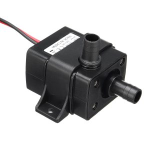 Pompa senza spazzola MINI DC12V AD20P - 1230A 4.8W IP68 Hmax 300CM Qmax 240 L / H