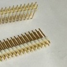 4 Pezzi White 2*40 2.54 in rame placcato in oro, Maschio pin header
