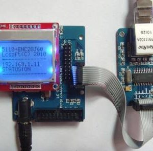Pacchetti di sviluppo web LPC2103 ENC28J60 LCD5110