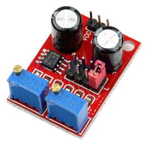 Driver del motore passo-passo generatore di segnale ad onda rettangolare modulo di duty cycle regolabile frequenza impulsi NE555