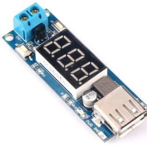 Regolatore convertitore CC / CC BUCK 4.5-40V 12V a 5V / 2A Display voltmetro caricatore USB