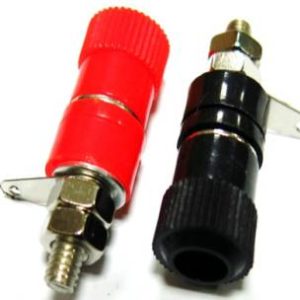 4 pezzi JS-910B terminali in metallo 4 mm femmina terminale a banana con connettore femmina