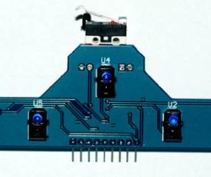 Rilevamento a infrarossi TCRT5000 del modulo di traccia della scheda del modulo sensore di tracciamento a 5 canali