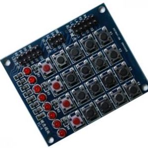 4x4 Tastierino Matrix Tasti tastiera Tastiera indipendente Smart Car 8led