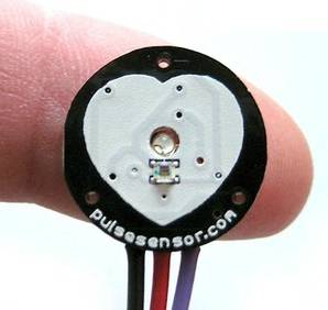 Modulo sensore di frequenza cardiaca ad impulsi pulsesensor per Arduino