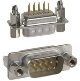 2 pezzi Connettore DP9 maschio con vite