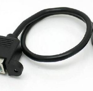 Cavo USB 2.0 da femmina a femmina B per montaggio a pannello 30 cm