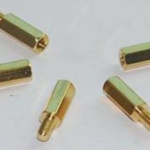 Pilastri a vite esagonale filettati in ottone da 10 Pezzi 12MM + 6 M3