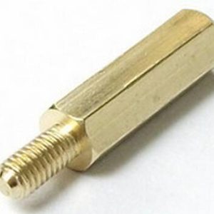 Pilastri a vite esagonale filettati in ottone da 5 pezzi 15MM + 6 M3