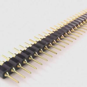 2 pezzi Perno tondo maschio  1 * 40pins