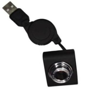 Fotocamera USB con cavo retraibile e gancio per Raspberry Pi