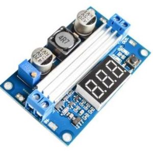 LTC1871 100 W 3-35 V 12V a 3,5-35 V Boost Step-up Modulo LED Voltmetro + Dissipatore di calore