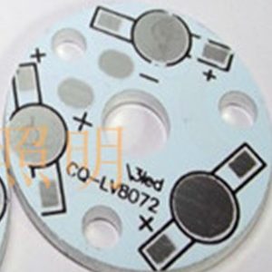 4 Pezzi 3 * 1 w Alluminio plate Dissipatore Led