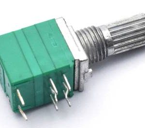 RV097GS Potenziometro doppio a 8 pin B10K con interruttore