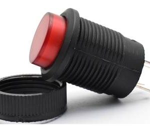 Interruttore a pulsante autobloccante rosso 16MM 3A 250V R16-503AD