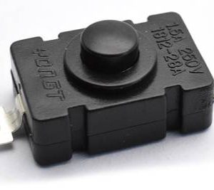 5 pezzi Interruttore KAN-28 / 2pin Mis. 18 * 12 Switch / 1.5A 250V