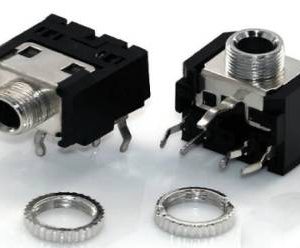 4 Pezzi PJ306 Connettore jack audio da 3,5 mm per montaggio  PCB (no pannello)