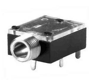 4 pezzi PJ324M Presa audio da 3,5 mm