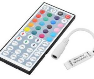 Mini controller wireless DC12V 72W con telecomando a 44 tasti per luce di striscia a LED RGB