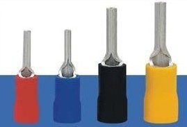 100 Pezzi PTV5.5-13 Capicorda terminali, the copper ear copper nose, Terminali, pin Preisolati Terminali