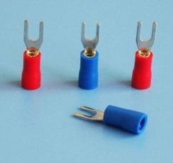 100 Pezzi SV2-4S Capicorda isolati, Terminali, estremità di connessione a crimpare, anse a U, ghiere.