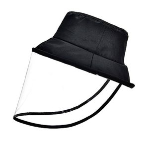 Cappello da pescatore rimovibile antischiuma ADULTO NERO