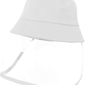 Cappello da pescatore rimovibile antischiuma BIANCO BAMBINO
