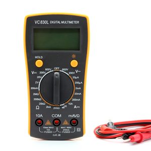 VC830L Multimetro Digitale a batteria con retroilluminazione