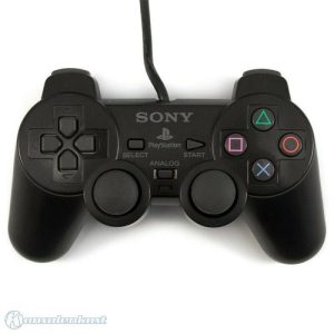 Controller PlayStation 2 Nero gamepad analogico CON FILO