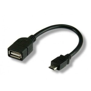Cavo adattatore USB Femmina a Micro USB Maschio 15cm