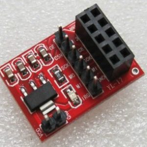 Adattatore per Modulo Wireless 8 Pin NRF24L01 2,4 Ghz compatibile con Arduino