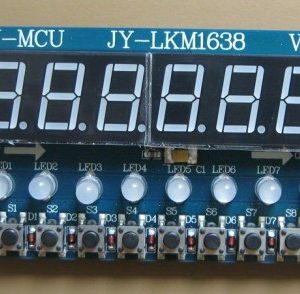 TM1638 Tubo digitale 8X luce verde + chiave 8X + modulo LED doppio colore 8X