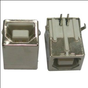 4 Pezzi Connettore Socket USB tipo D USB Femmina 90 gradi piegato