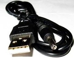 Cavo Convertitore da USB Maschio a Connettore DC 5.5mm 5.5mm x 2.1mm