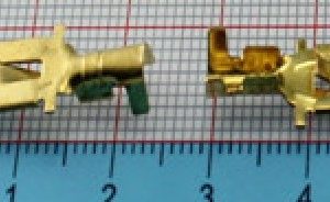 5 pezzi 6.3 inserti, oro, terminale freddo, terminale