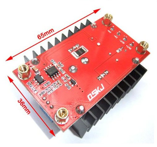 150W Modulo regolatore tensione DC-DC 10-32V Regolabile Boost Modulo Convertitore StepUp - immagine 4