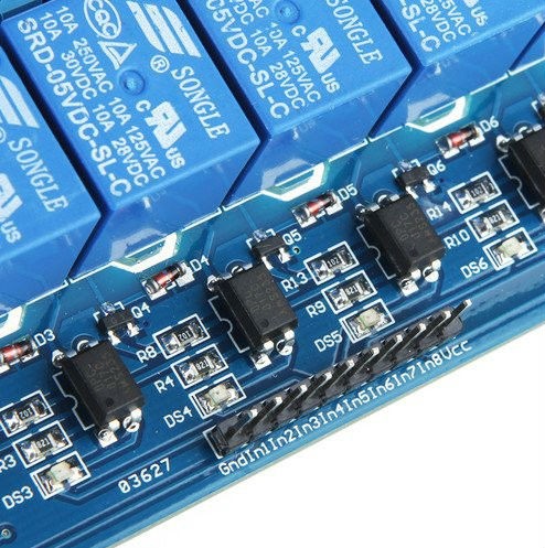 8 Canali 5V Relè Shield Modulo per Arduino ARM PIC AVR DSP SRD-05VDC-SL-C - immagine 4