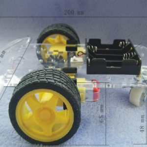 Smart car Telaio tracing car con encoder Cinghia e forte magneto