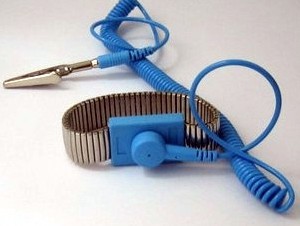 Bracciale Anti Statico in metallo con coccodrillo cavo bracciale ESD