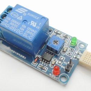 Modulo Umidità con Relè 1 canale e indicatore luce LM393 Modulo Sensore HR202 Uscita Digitale