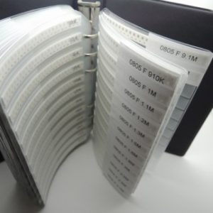 0805 SMD Resistenze Assortite 170 valori x 25 Pezzi chip resistor booklet