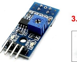 Modulo Sensore Infrarossi TCRT5000L Rilevatore Linea Arduino