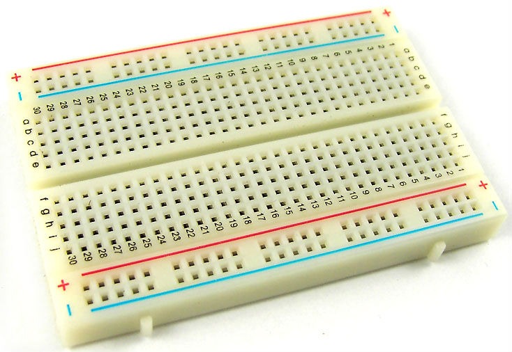 Breadboard 83x55mm 400 fori per test e prototipazione rapida - immagine 5