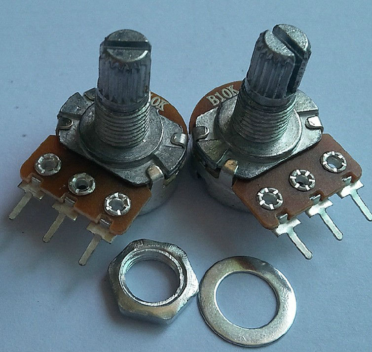 2 Pezzi WH148-K2-4 Potenziometro rotativo 10K angolo di rotazione totale 300 gradi - immagine 4