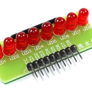 Modulo 8 LED Rossi 5mm Indipendenti per Arduino
