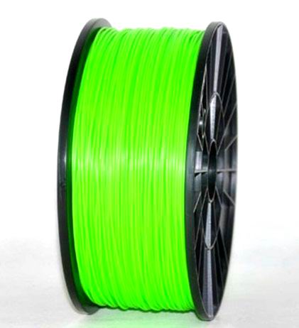 Consumabili per stampanti 3D PLA 3.00mm 1KG verde chiaro GARANTITA SU MAKERBOT DI ALTA QUALITÀ, MULTIMAKER, ULTIMAKER, REPRAP, P